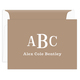 Colorful with White Monogram Folded Note Cards Image 5 of 16